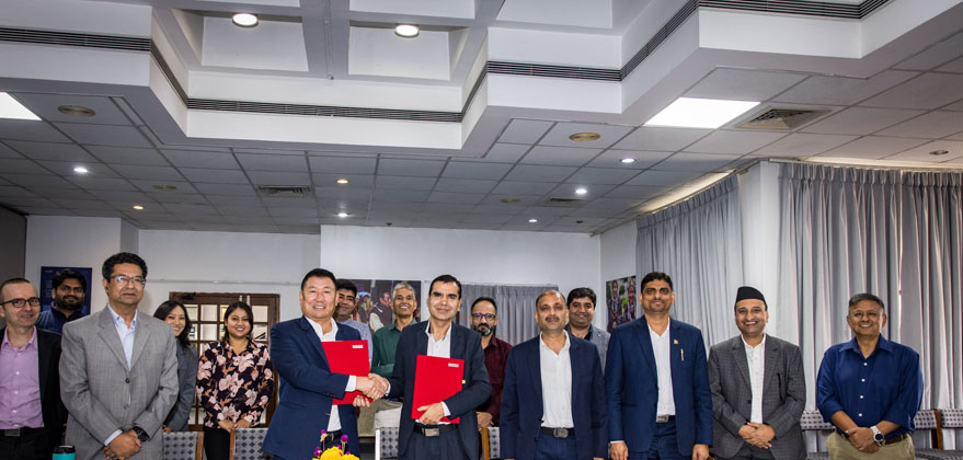 Slider Image: वातावरण विभाग र ICIMOD बिच प्राविधिक सहायता आदन प्रदान गर्ने सम्बन्धि समझदारी पत्रमा हस्ताक्षरको क्षण (२०८१ कार्तिक)